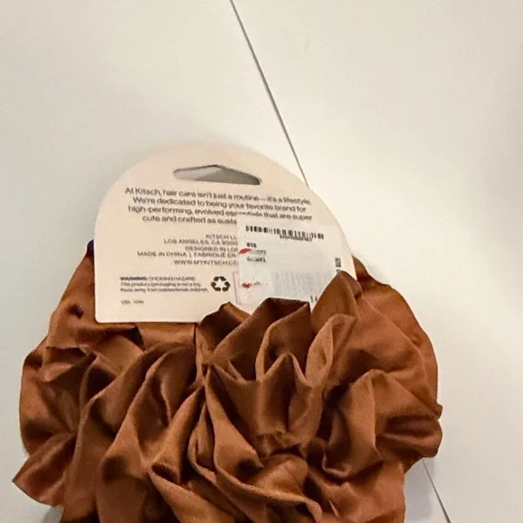 Kitsch Ruffle Scrunchie - Copper - Picture 2 of 2